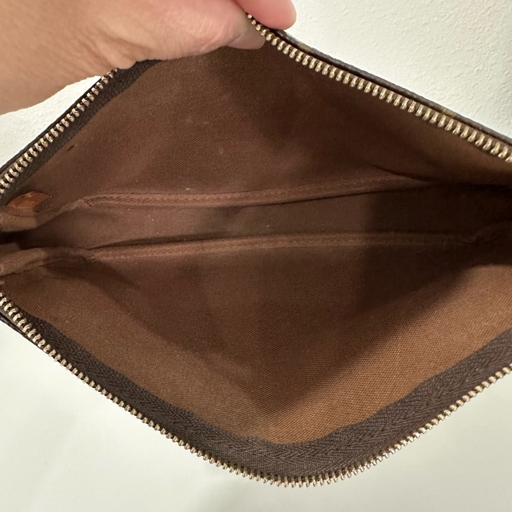Louis Vuitton Pouchette with Cross Body Strap - Picture 15 of 15